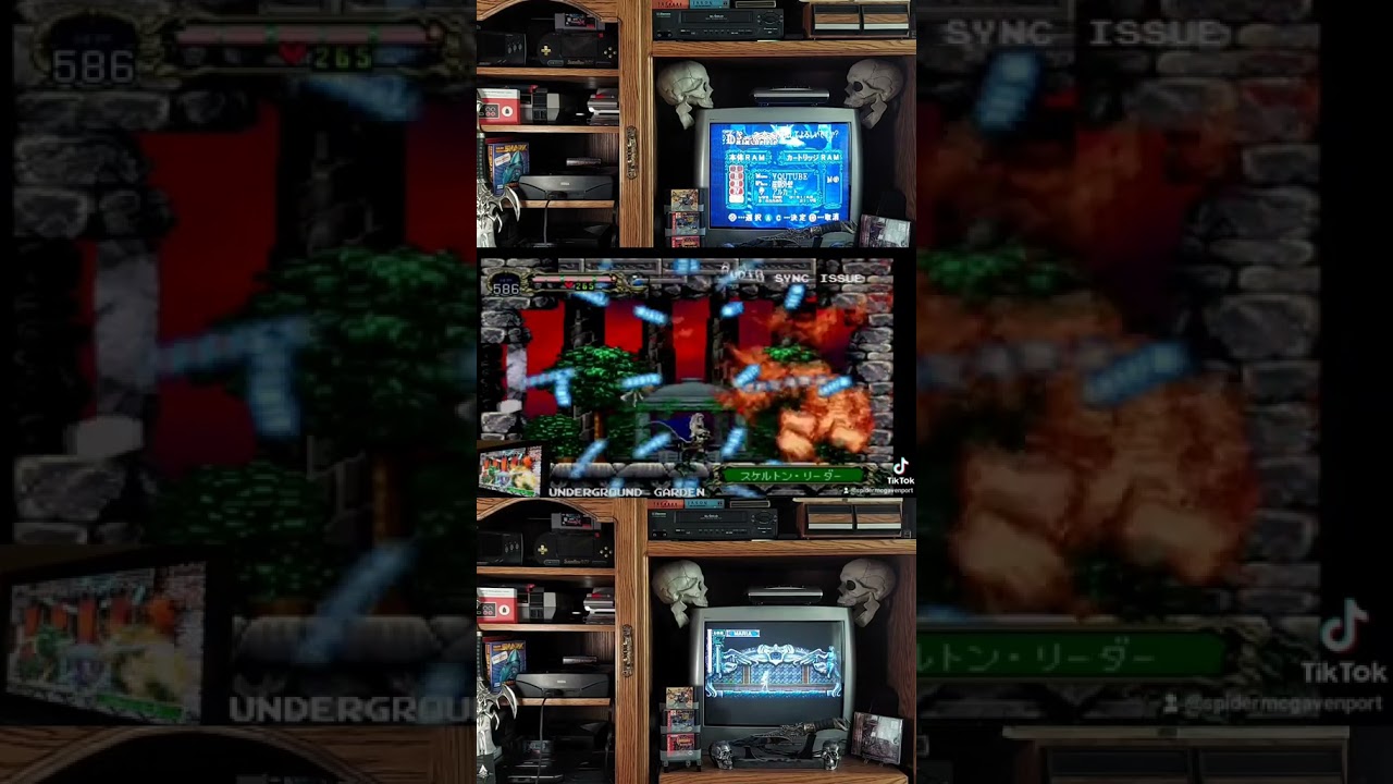 Akumajo Dracula X Nocturne in the Moonlight Sega Saturn