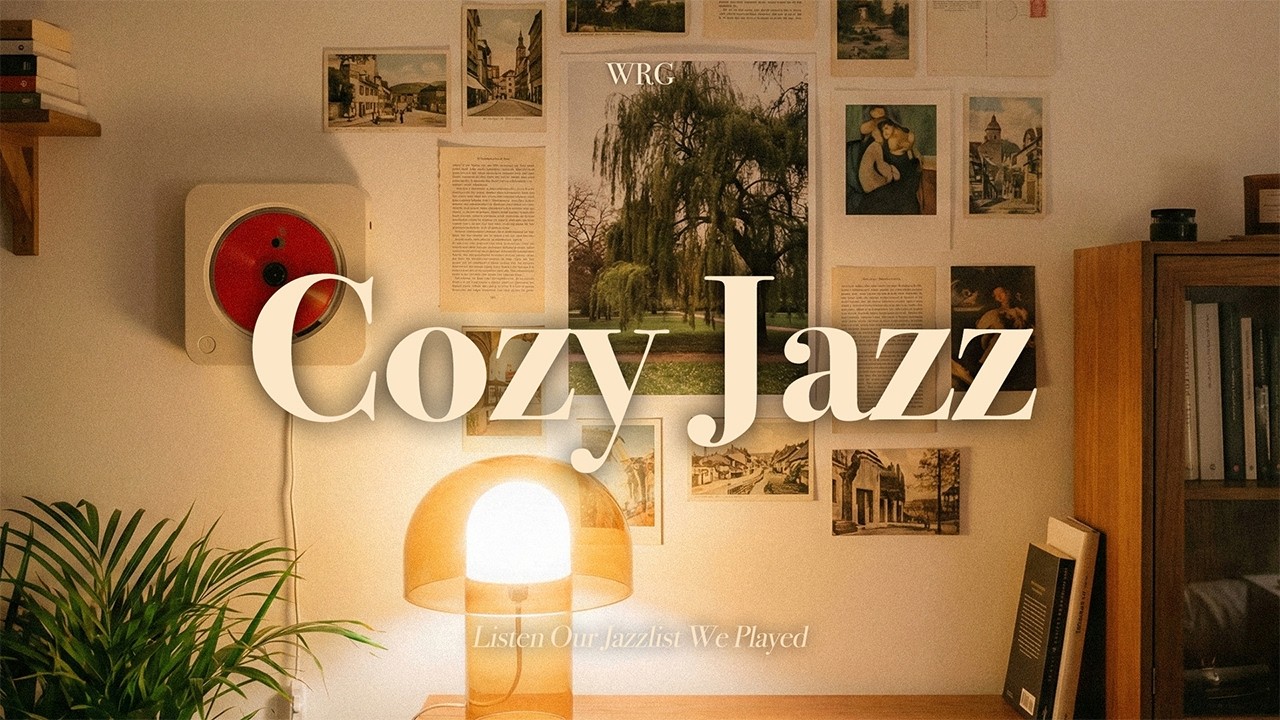 [Playlist] 생각 많고 아무 것도 하기 싫은 날, 가만히 듣는 잔잔한 재즈 | Cozy Jazz | 중간광고없음 | Relaxing Background Music