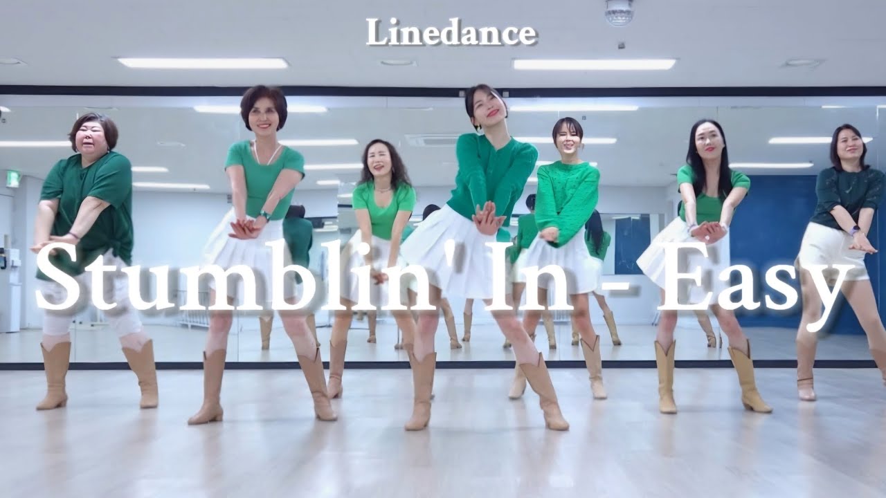 Stumblin' In - Easy Linedance| Beginner | Demo | 초급라인댄스 | ⭐KSLDA 교육위원 이희선