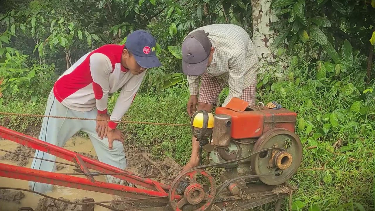 Compact Power: Tilling the Field with a Mini Machine _FarmersLife _Shorts
