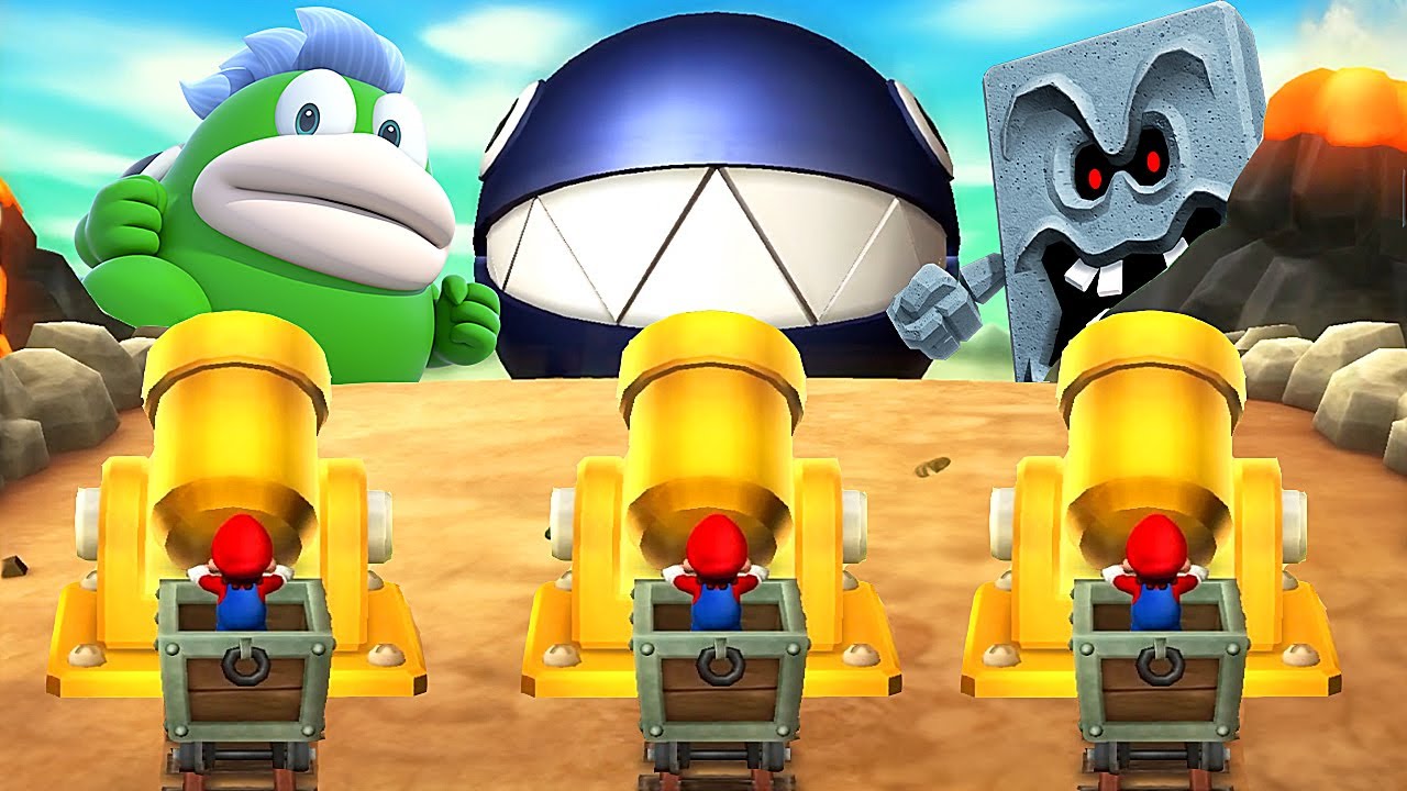 MARIO PARTY BOSS TRICK SHOTS