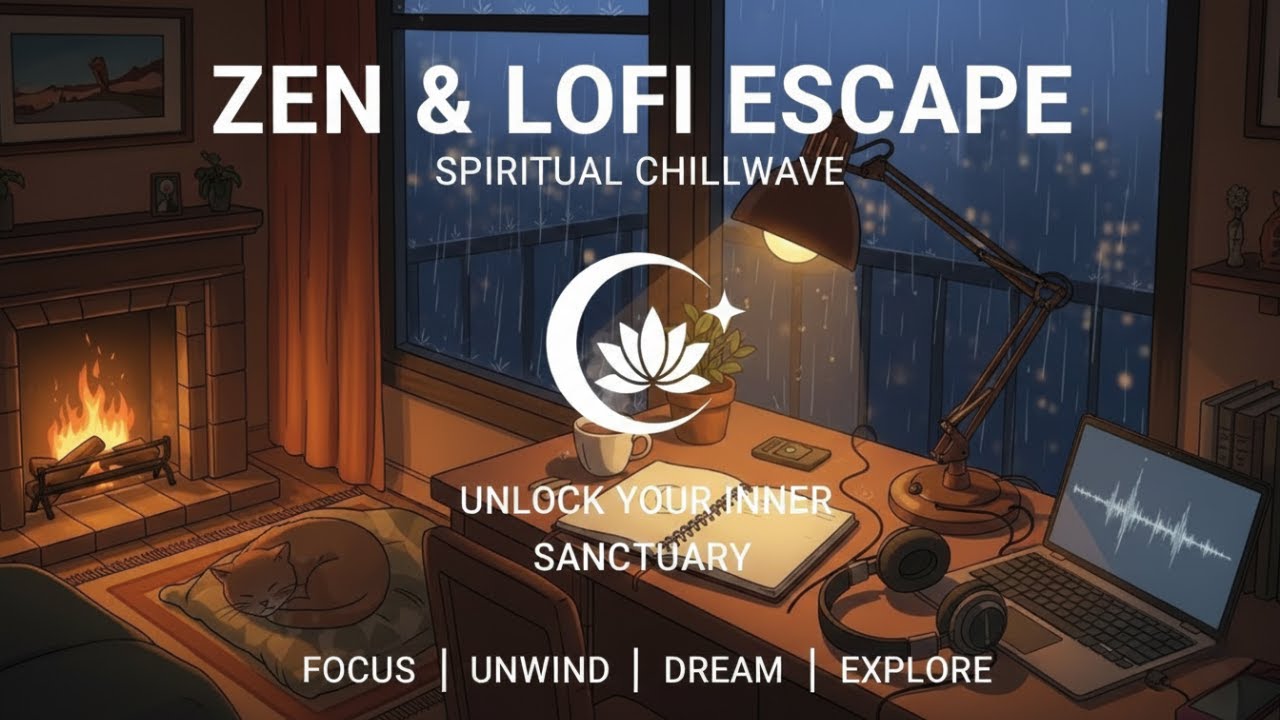 Eternal Peace: Zen & Sufi Lofi Mix 🌙 | Relaxing Music for Deep Sleep & Anxiety Relief