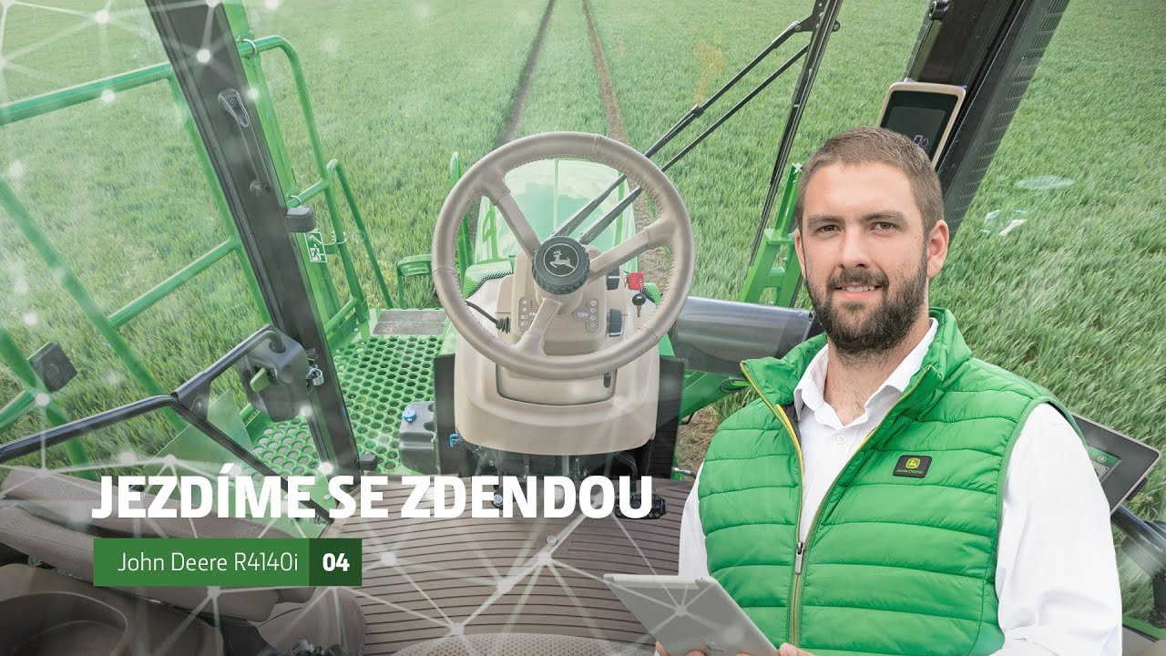 Jezdíme se Zdendou - John Deere R4140i