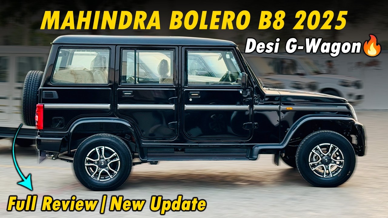 Mahindra Bolero B8 2025 | All-New Top Model🔥| Full Review & Price Reveal | CARSINFO |