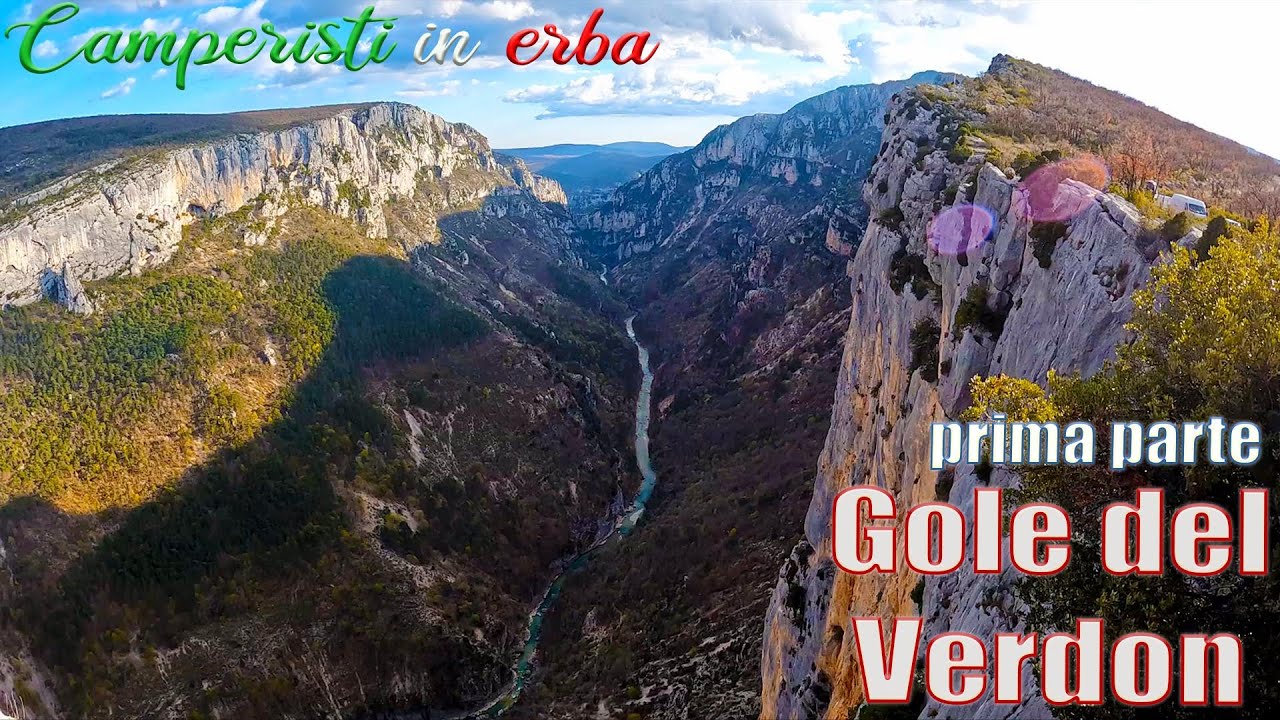 PANORAMI MOZZAFIATO! Gole del Verdon lato NORD, percorriamo la D952 e D23 FRANCIA PROVENZA