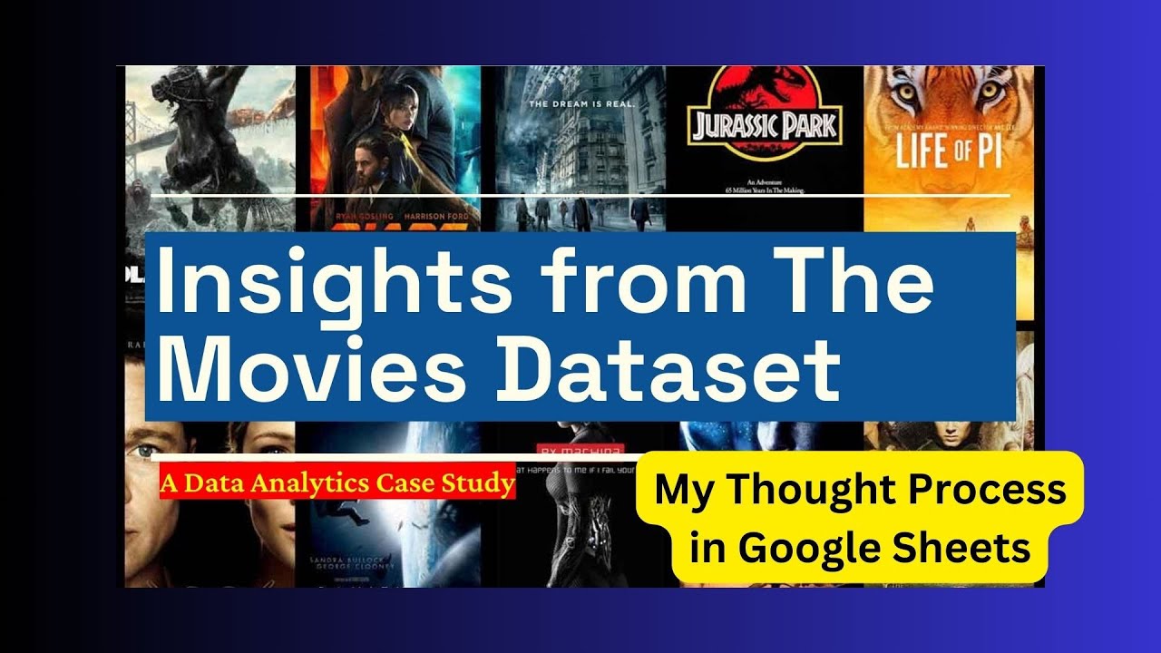 Master Data Analysis in Excel: Movies Dataset Case Study Step-by-Step