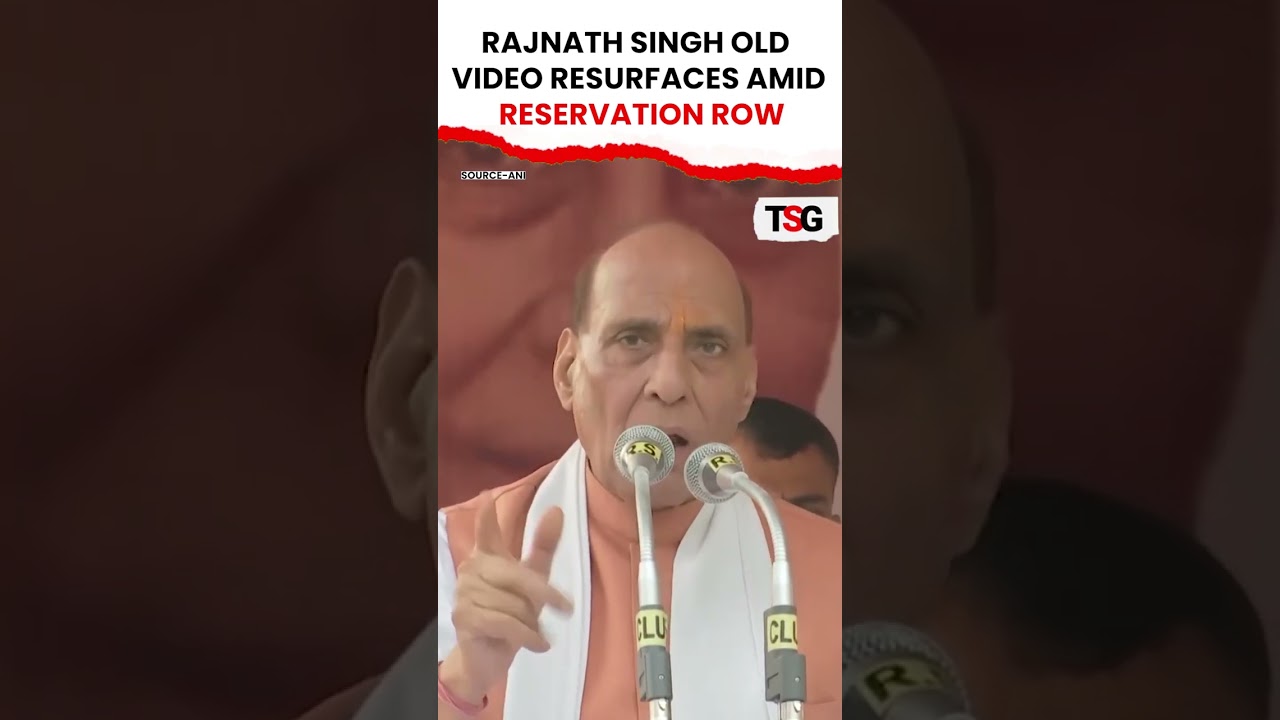 Rajnath Singh Old Video Resurfaces! &ldquo;No One Has The Guts&rdquo; Remark Sparks Row | TSG