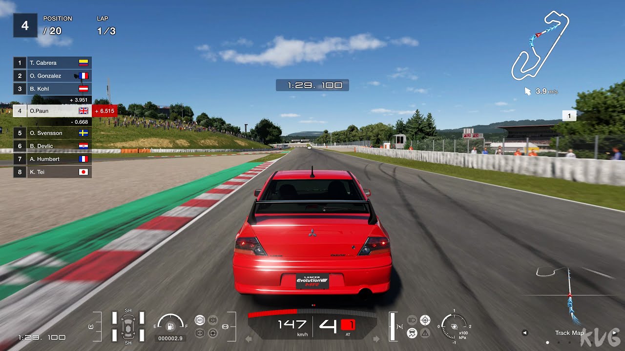 Gran Turismo 7 - Mitsubishi Lancer Evolution VIII MR GSR 2004 - Gameplay (PS5 UHD) [4K60FPS]