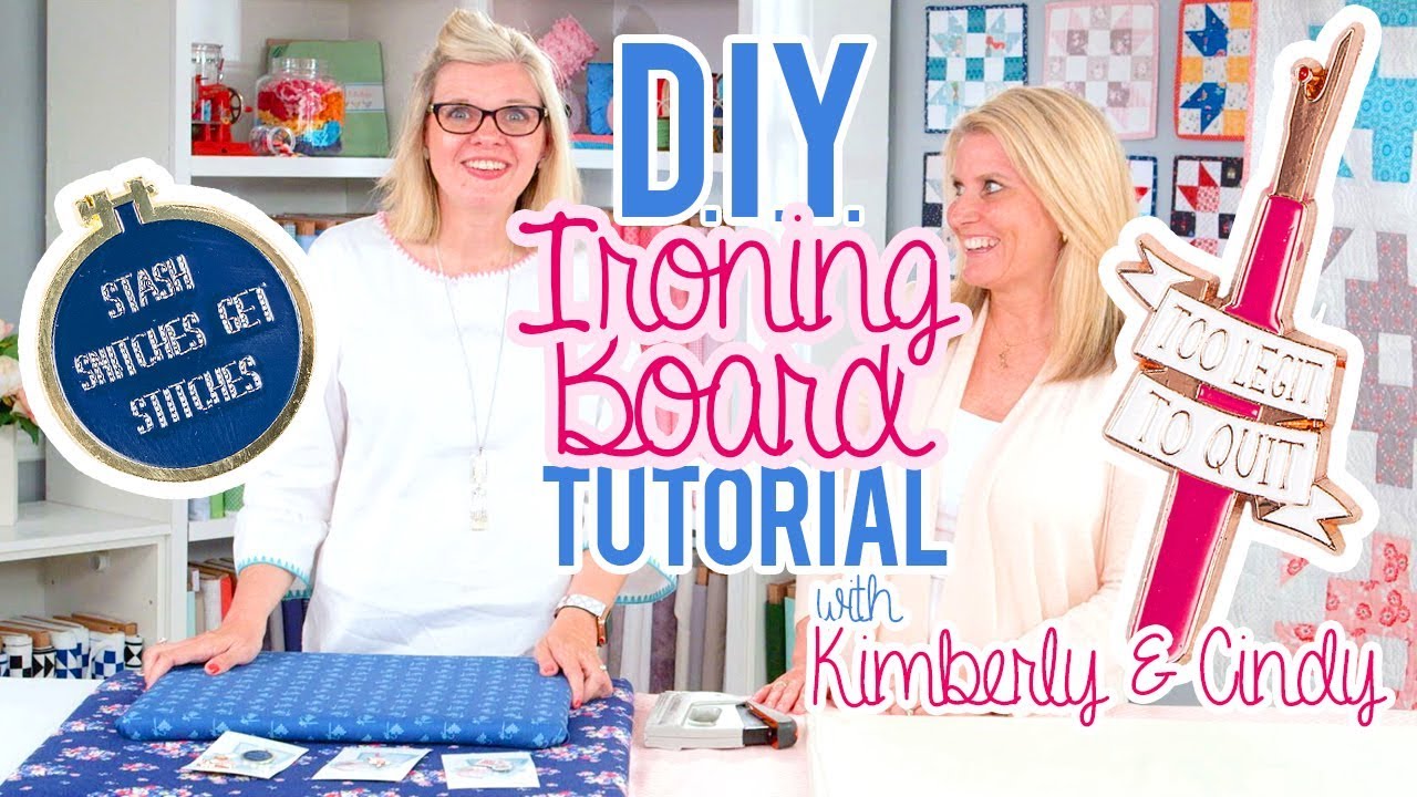 DIY Ironing Board with Cindy from Riley Blake and Kimberly | Fat Quarter Shop