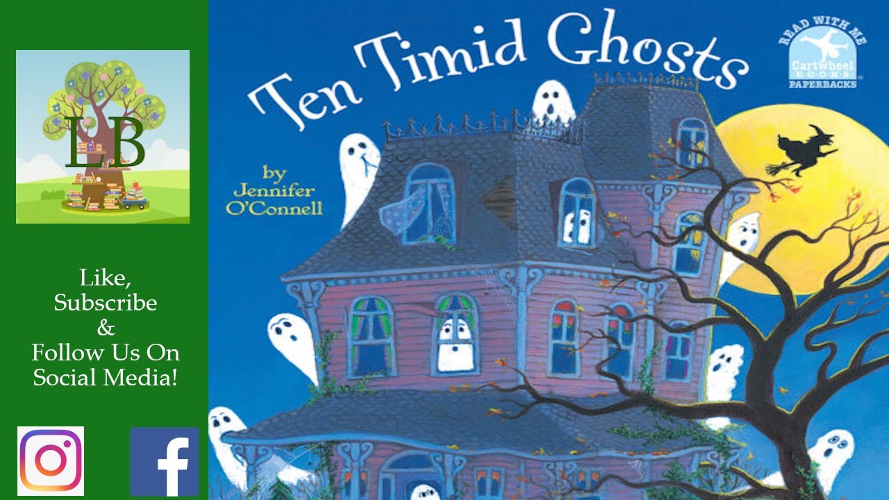👻 Ten Timid Ghosts - Read Aloud