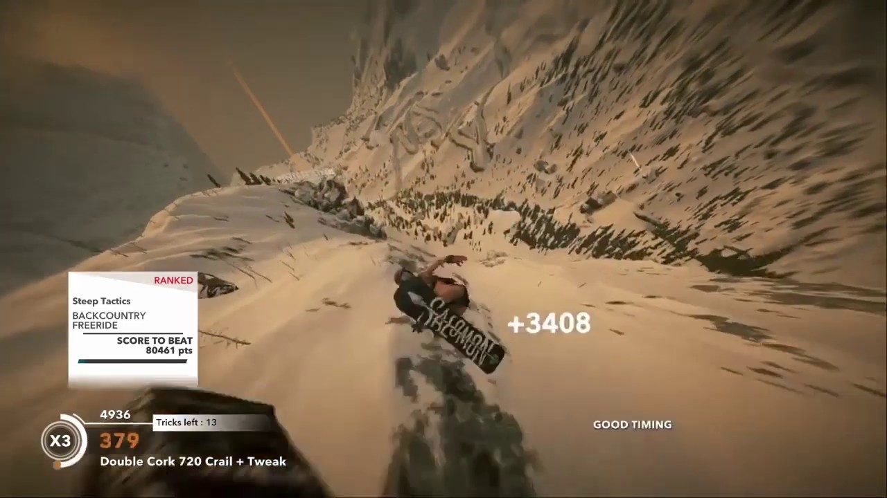 STEEP -  Steep Tactics World Record Score 85,596 By ZappZ