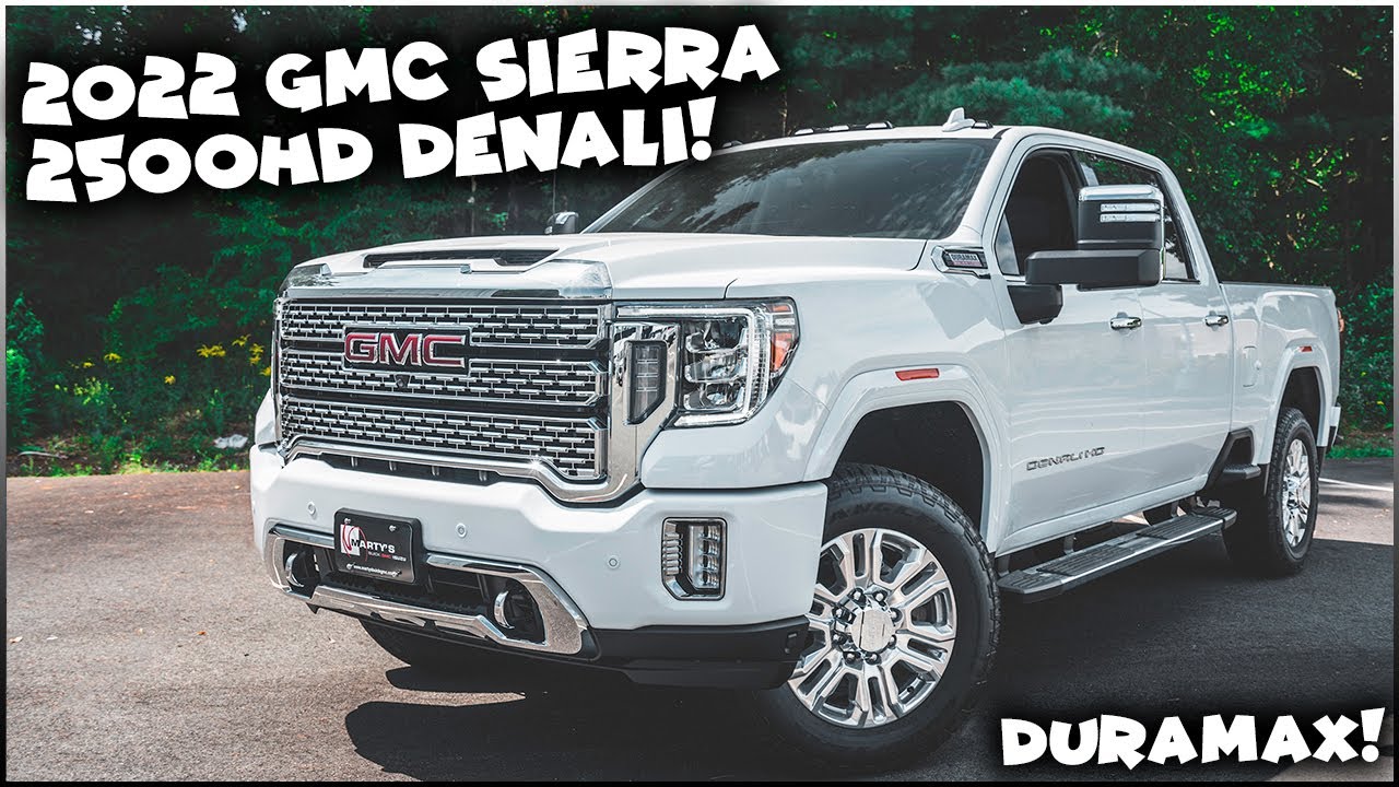 Sierra 2500HD Denali 2022 года — дизельный двигатель Duramax объемом 6,6 л!