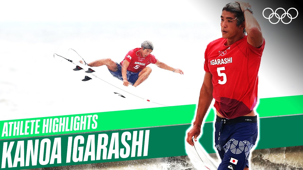 🇯🇵 Kanoa Igarashi's BEST performances at Tokyo 2020! 🏄‍♂️