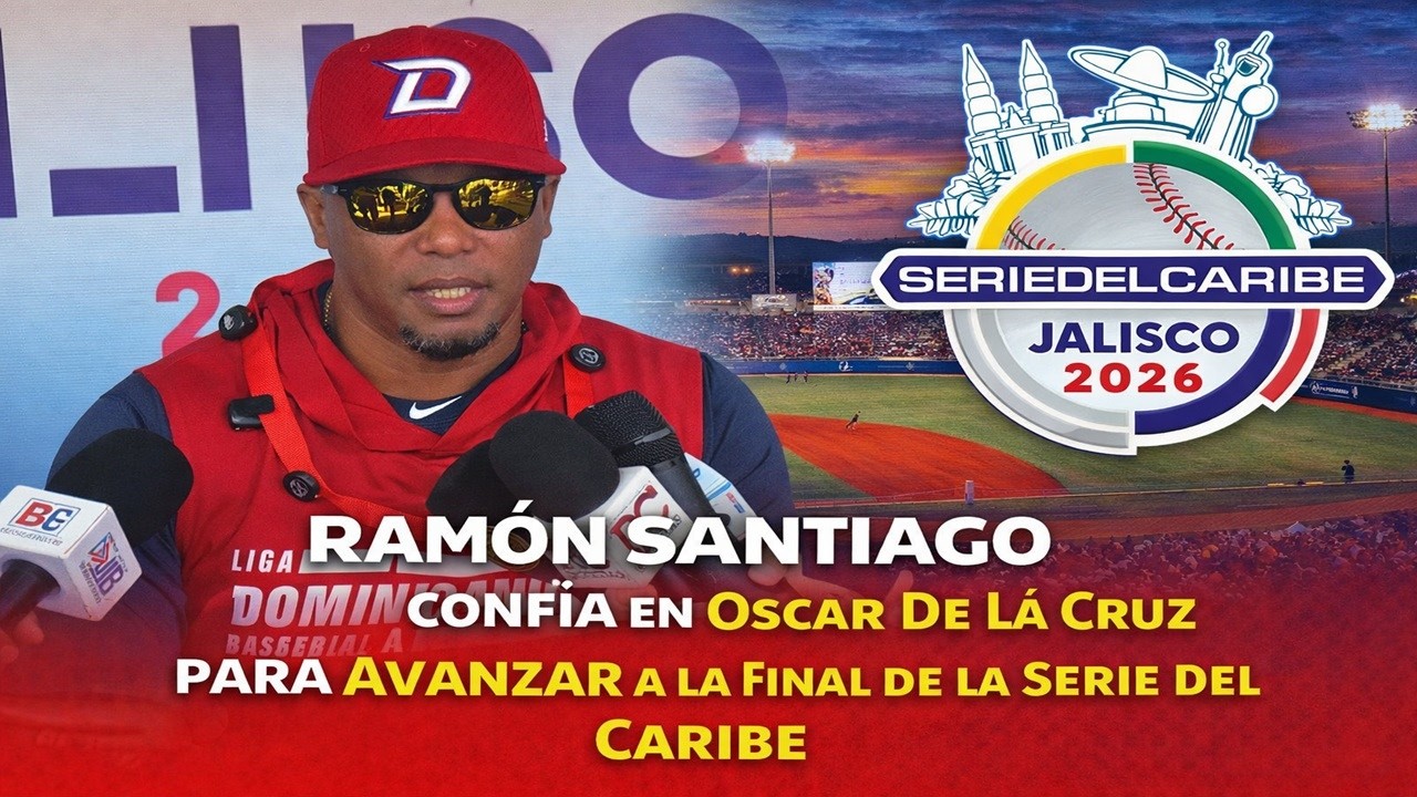 Ramón Santiago, manager Escogido confía en Oscar De La Cruz para avanzar a la final Serie del Caribe
