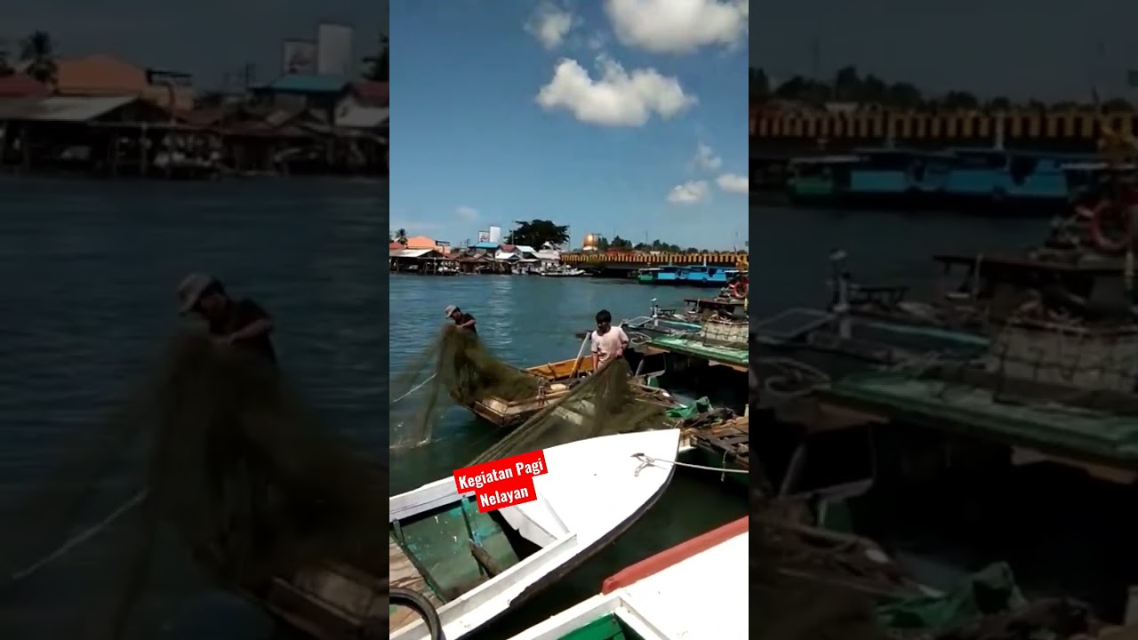 Kegiatan Pagi Nelayan Tradisional #nelayantradisional #nelayanpesisir #storynelayan