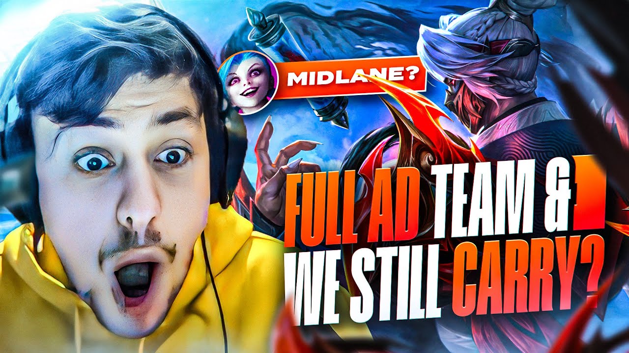 LL STYLISH | FULL AD TEAM? JINX MID? WE STILL CARRY!?