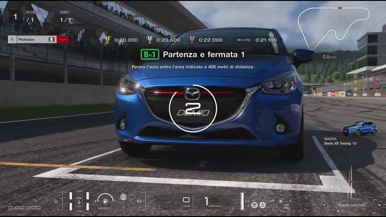 Gran Turismo  7 episodio 2 centro patenti seconda missione del café