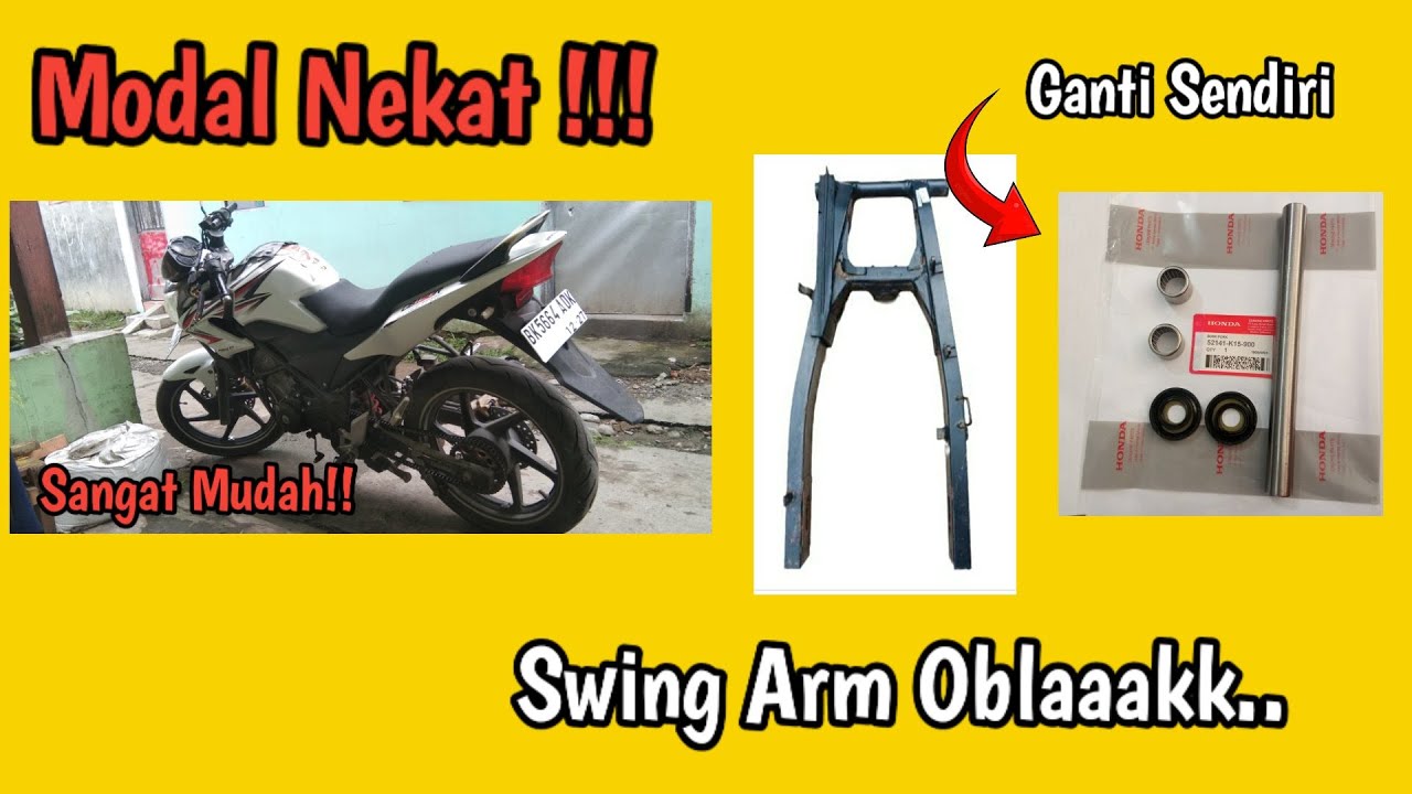 Cara Ganti Bosh swing Arm Cb150r/Cbr150