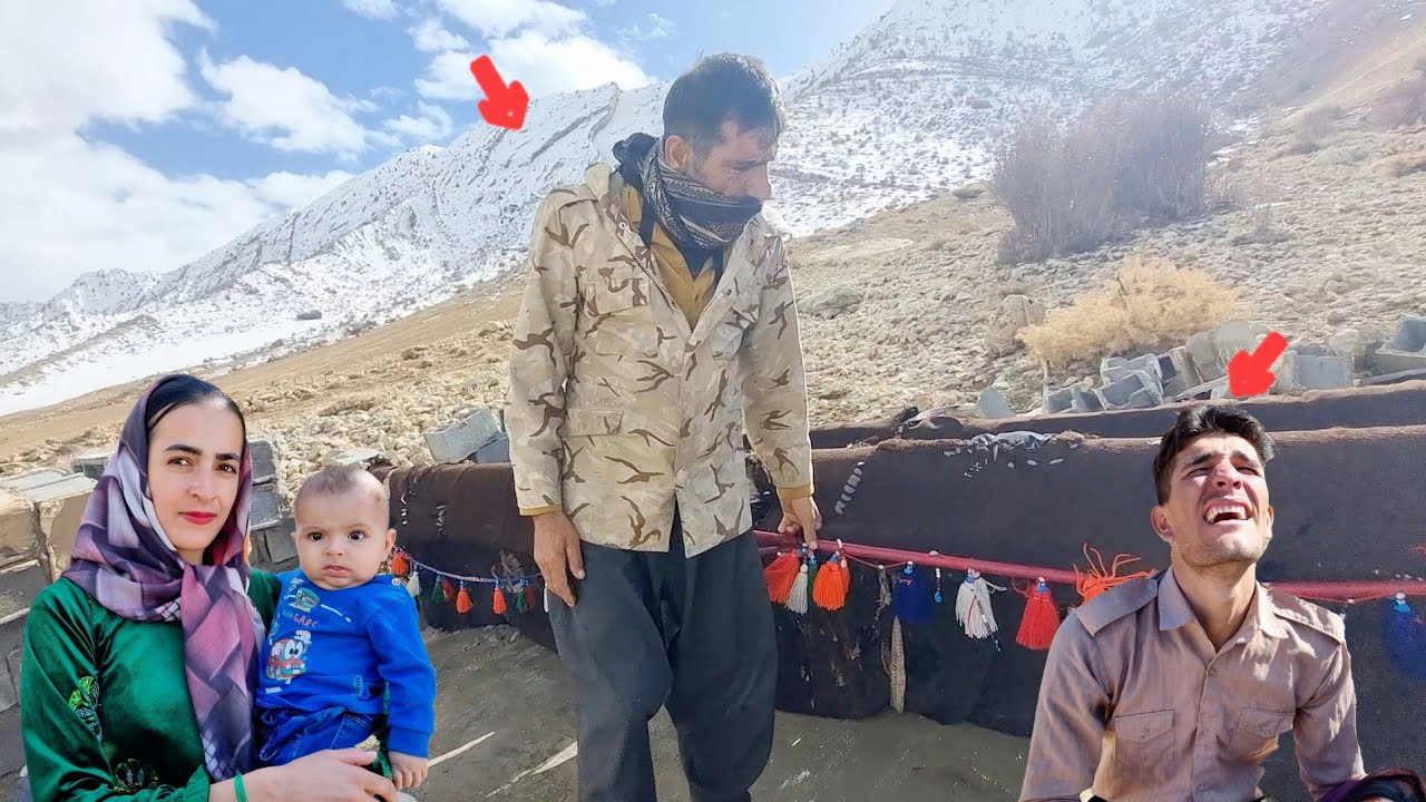 Master's effort to search for little Leila and Araz in the mountains 💔🥺