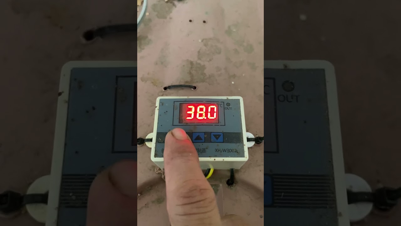 ￼ วิธีตั้งค่าตู้ฟักไข่ #XH-W3002