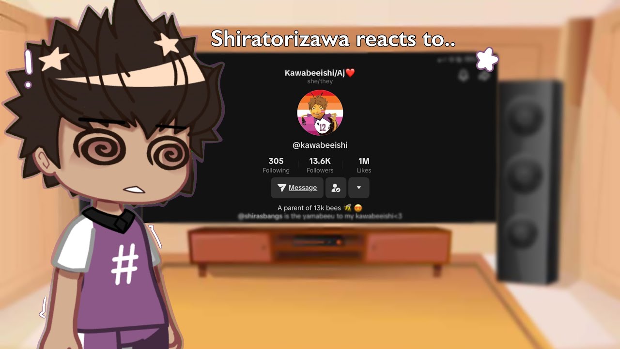 Shiratorizawa react to kawabeeishi! — (English/Español) —