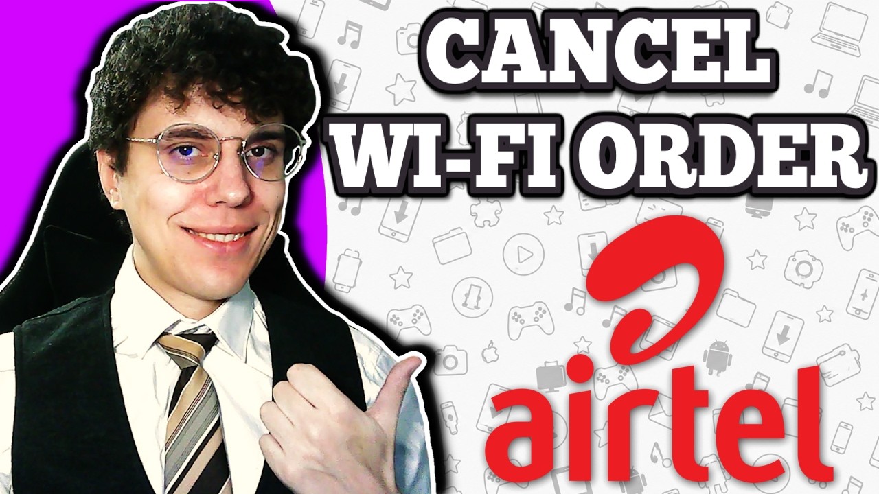 Как отменить заявку на подключение Wi-Fi в приложении Airtel Thanks (2026)