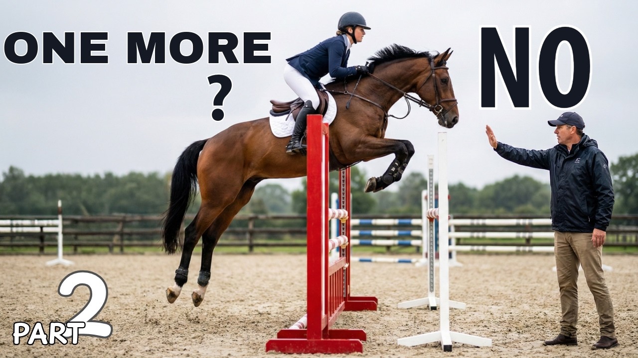 The “One More” Trap: When to Stop Training (Show Jumping)