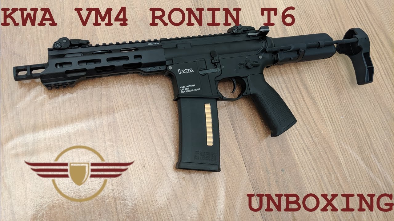 [UNBOXING] KWA RONIN T6 M4 AEG 2.5 compact awesomeness