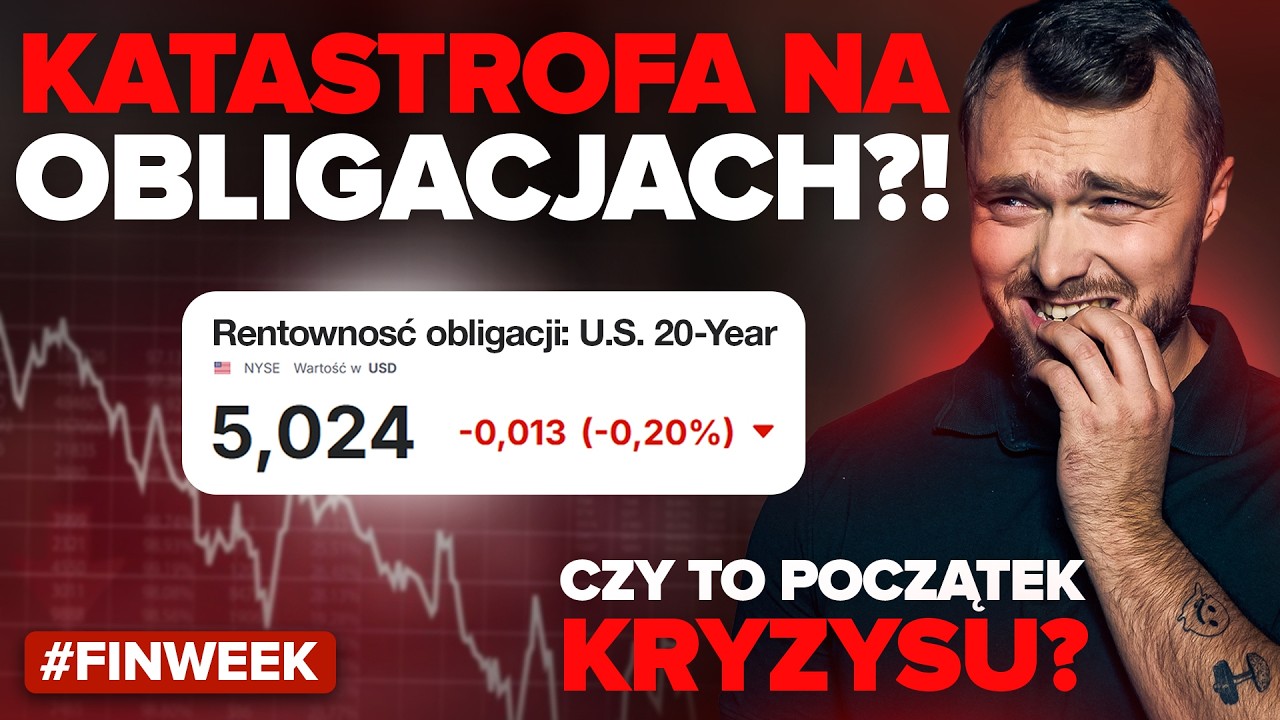 Krach Obligacji Ostrzeżeniem? | Duże Plany NVIDIA! | Trump Chce Grenlandię i Kanadę! #finweek