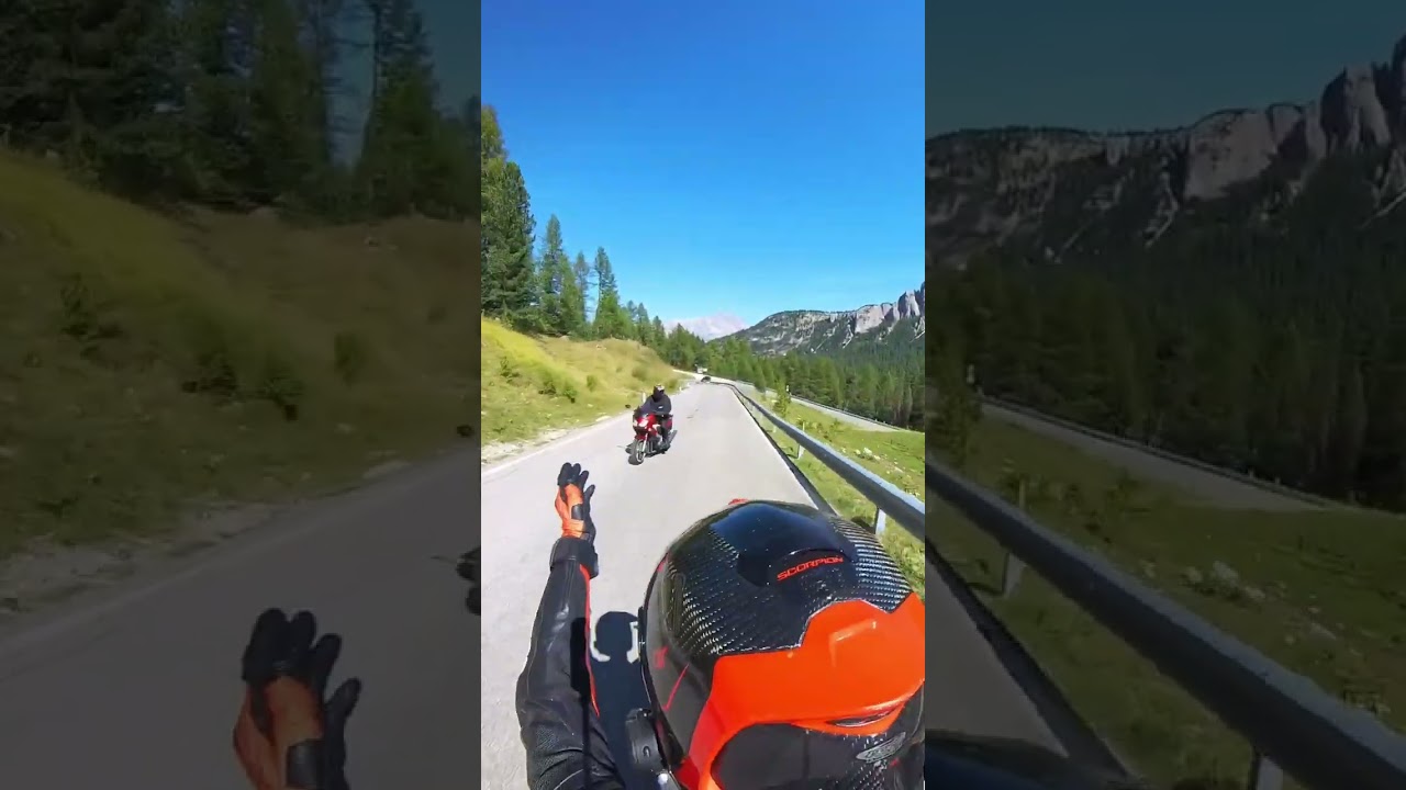 POV: Someone drives straight into you #motorcyclelife #automobile #twisties