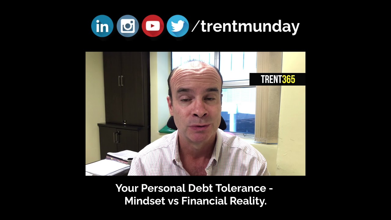 Your Personal Debt Tolerance - Mindset Vs Financial Reality #1426