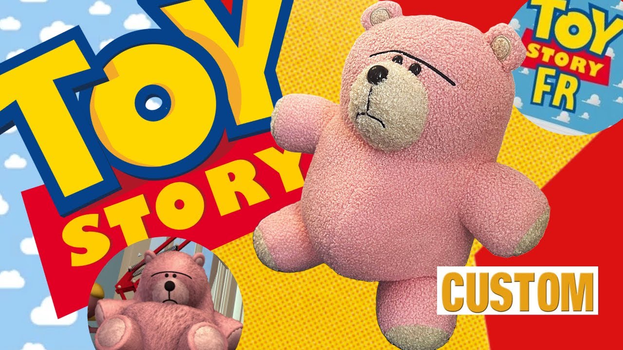 PINK BEAR | TOY STORY |  TAMAÑO REAL | (@TOYSTORYFR)