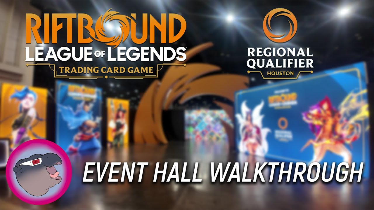 Riftbound Houston Regional Qualifier event hall walkthrough!