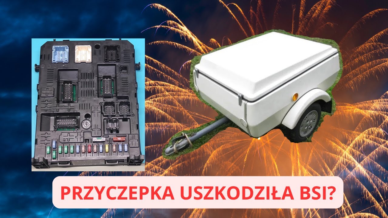 Brak kierunkowskazu Peugeot 407 - Przyczepka uszkodziła BSI?