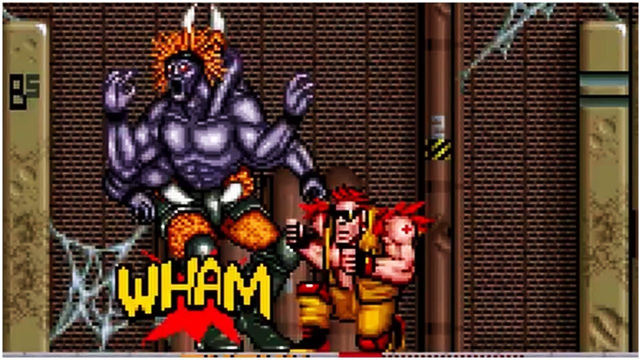 Crude Buster - All Bosses (Arcade)