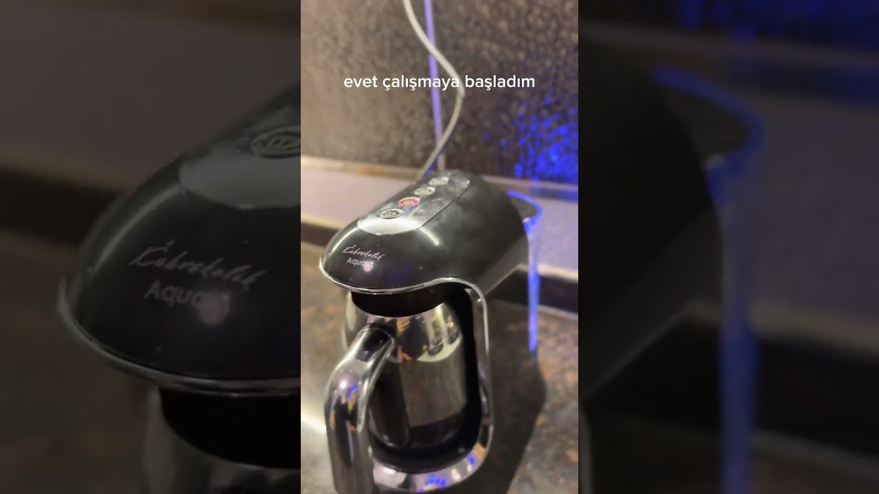 KORKMAZ KAHVEKOLİK AQUA KAHVE MAKİNESİ İLE KAHVE YAPIMI
