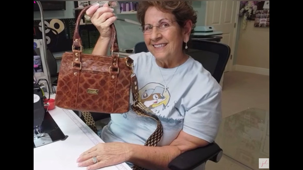 Finishing the Monroe Handbag Strap & Rolled Handles