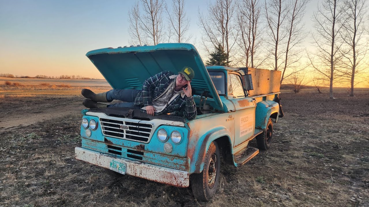 THE DODGE D300 IS RUNNING AND DRIVING