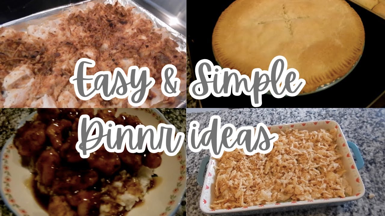 EASY DINNER IDEAS FOR A LARGE FAMILY