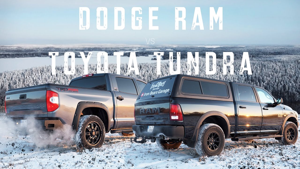 Dodge RAM или Toyota TUNDRA? Обзор двух ПИКАПОВ