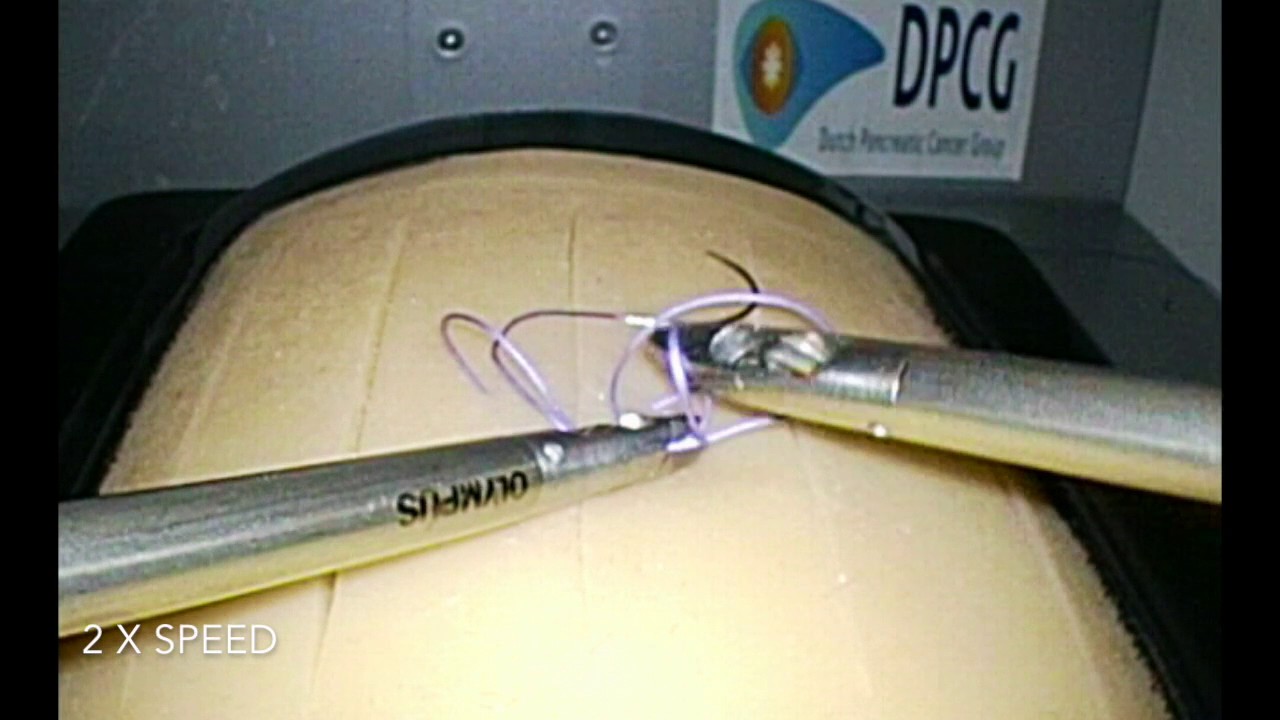 Laparoscopic Slipping Knot (Laparoscopic Knot Tying & Suturing)