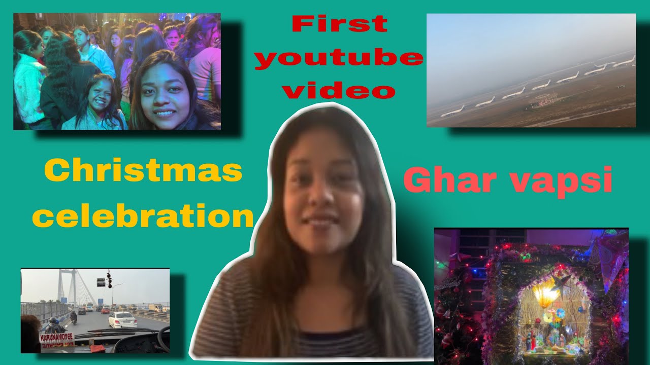 First Youtube Video# Christmas Celebration# Pehla Youtube Video