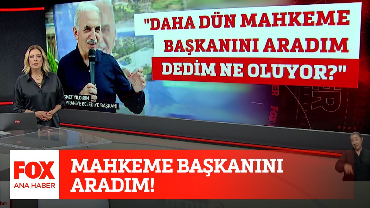 Mahkeme başkanını aradım! 24 Haziran 2022 Gülbin Tosun ile FOX Ana Haber