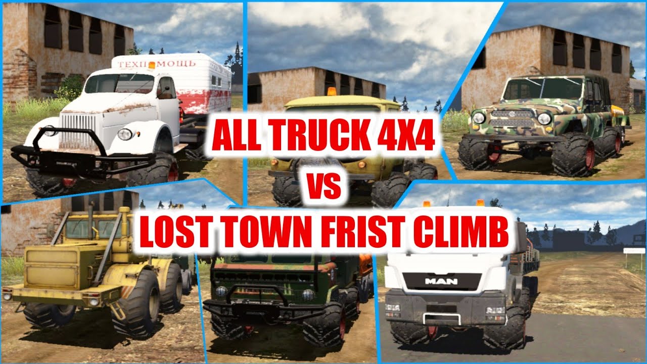 COMPARISON ALL TRUCK 4X4 vs LOST TOWN RTHD
