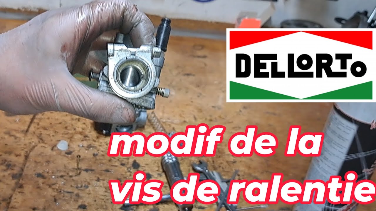 modif sur carburateur dellorto