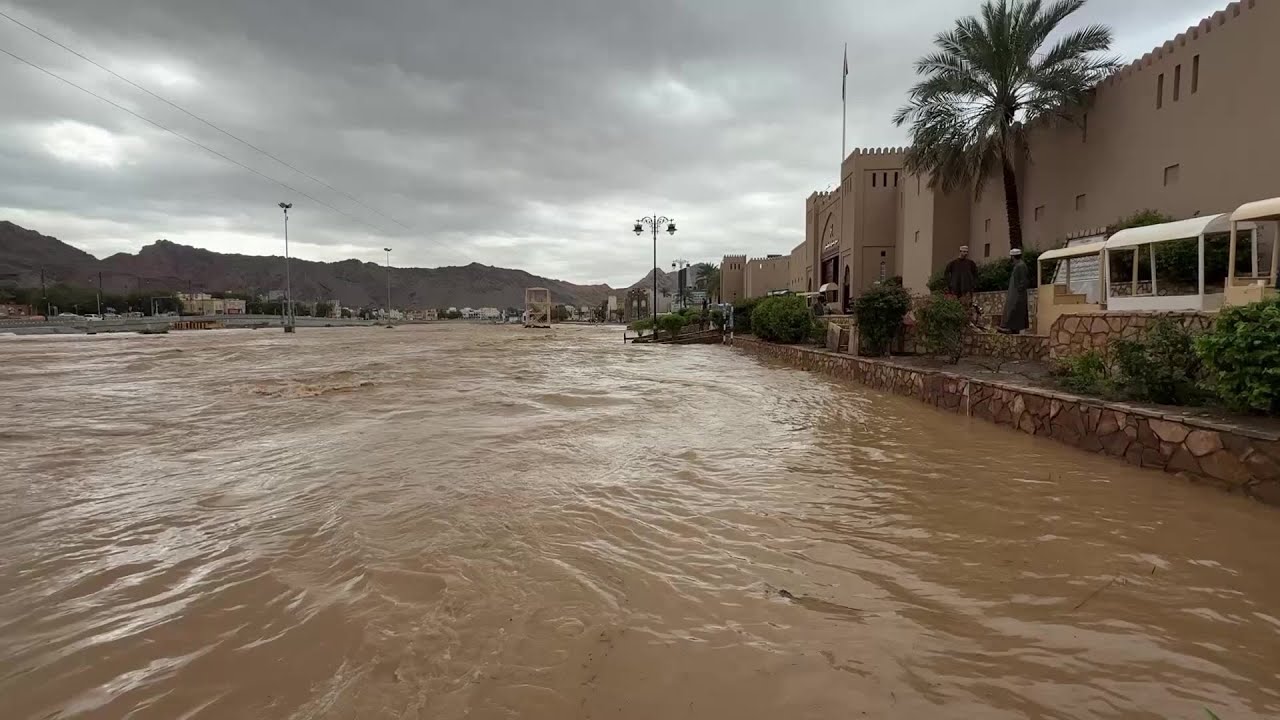 Heavy rains trigger flash floods in Oman | AFP