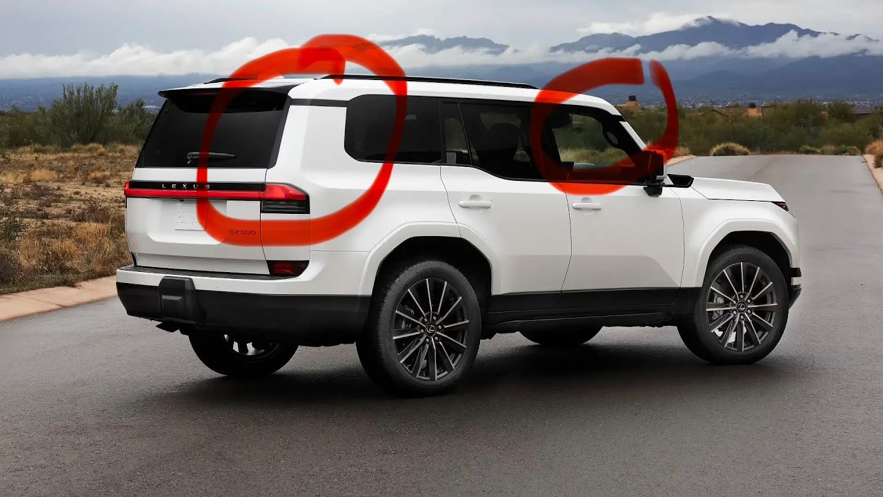 How to Remove the Piano Black Pieces on the Rear Quarter Panel of a 250 Series Prado / Lexus