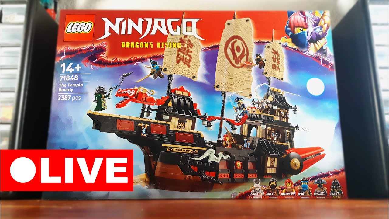the dragons rose, again!!! 😱 [Ninjago Build Stream]