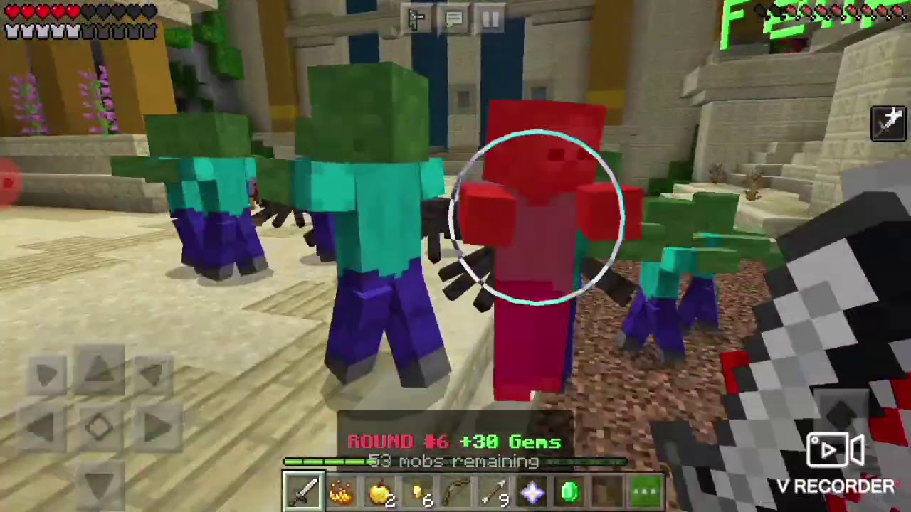 Ubijam Mobove - Mob Arena | Minecraft |