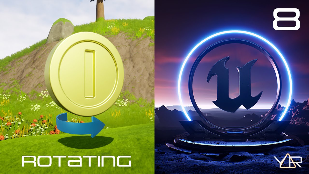 How to make Rotating Items in Unreal Engine 5